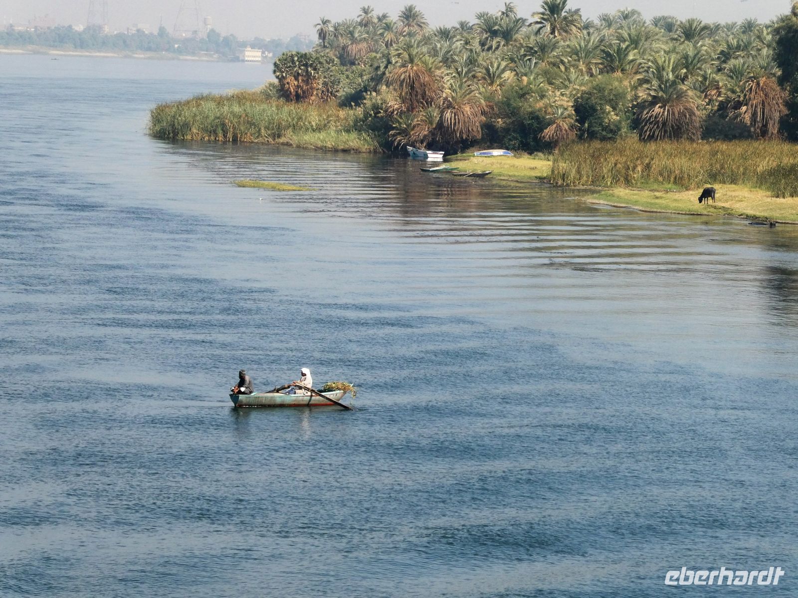 friedliche Stimmung auf dem Nil