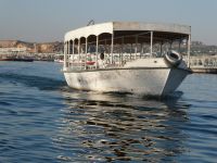 mit dem Motorboot unterwegs