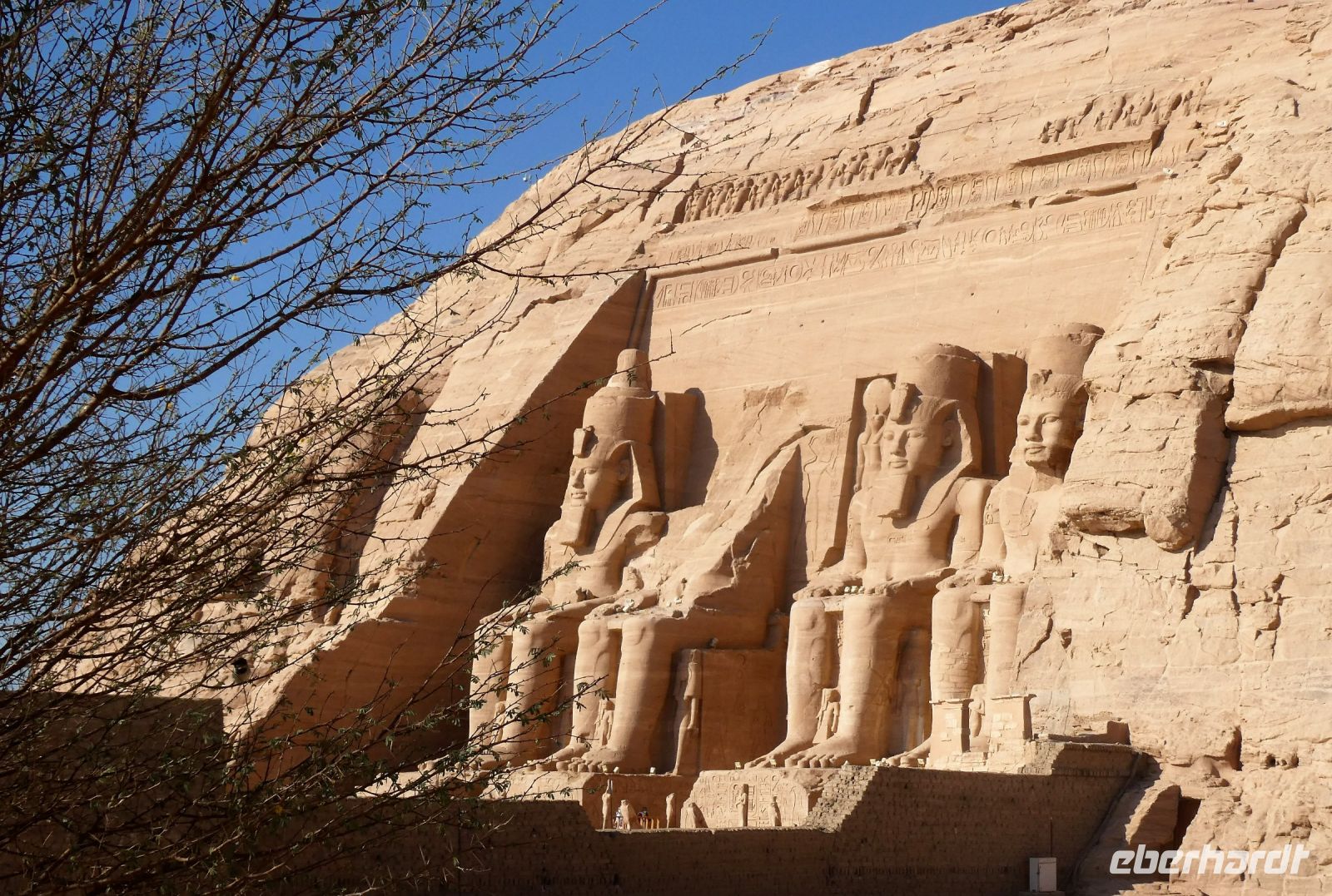Seitenblick auf Ramsestempel