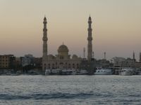 Moschee in der Dämmerung