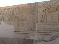 Wandrelief im Tempel Kom Ombo