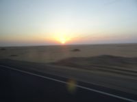 Sonnenaufgang in der Wüste