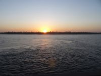Sonnenuntergang am Nil