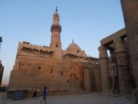 Luxor -Tempel und Moschee Abu el Haggag