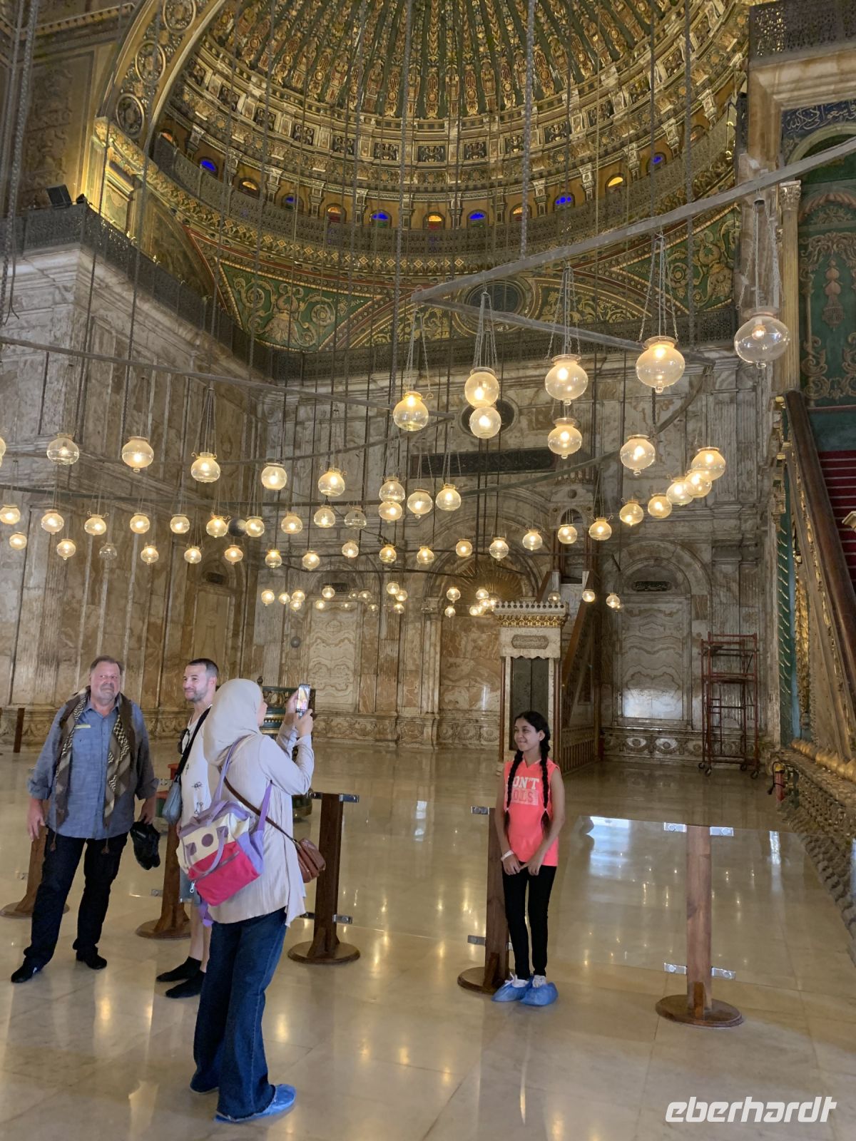 Lichtertraum in der Moschee