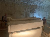 Sarkophag im Grab des Septah