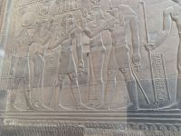 Wandrelief im Tempel Kom Ombo