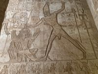 Relief im Tempel Abu Simbel
