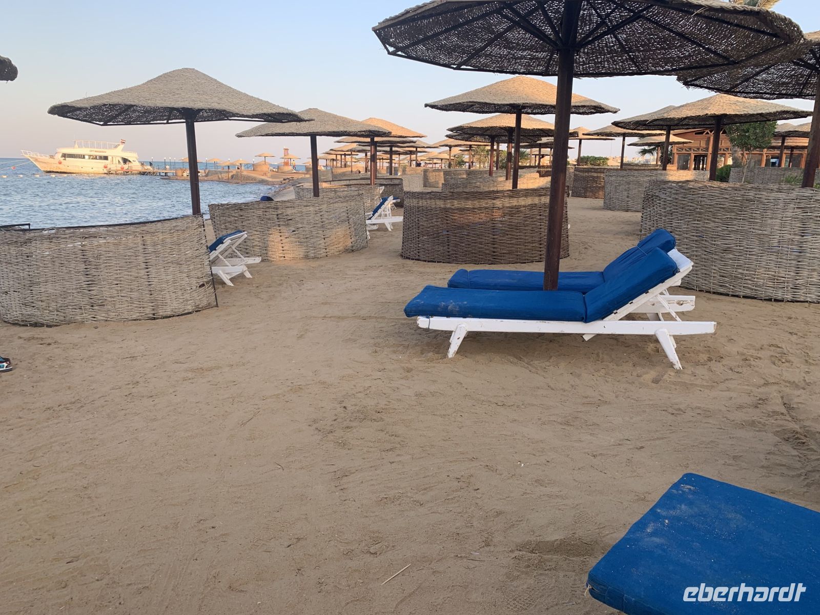 Hier kann man gut im Schatten ausruhen