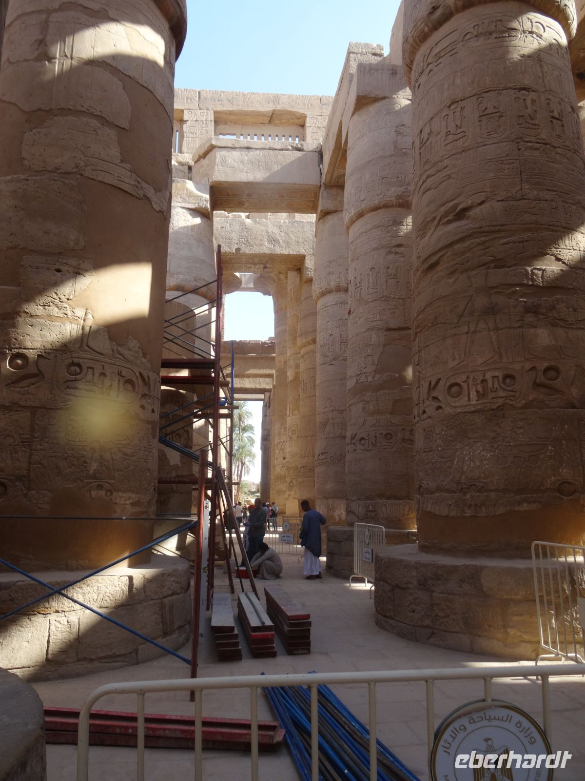 Der Tempel in Karnak