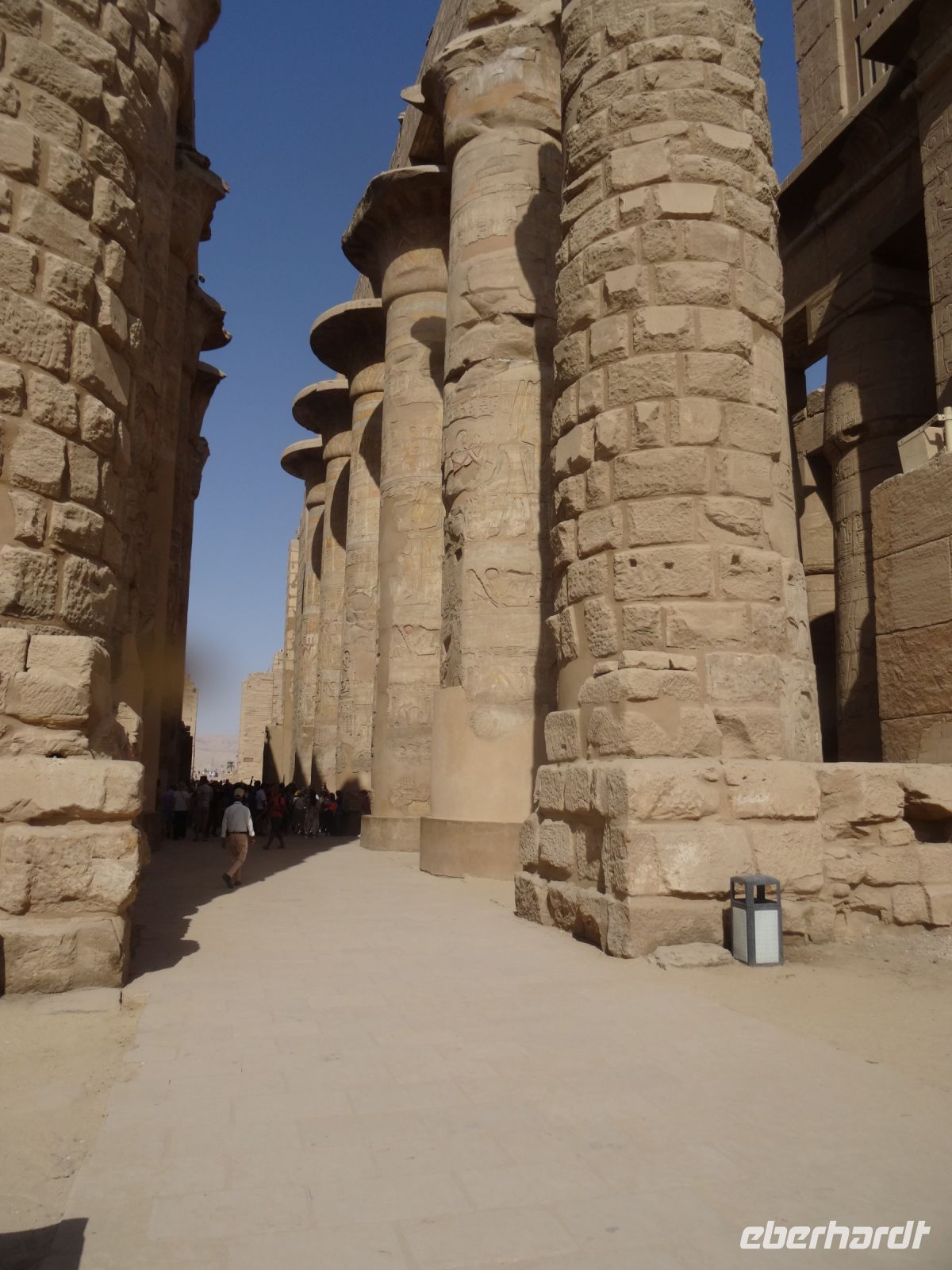 Säulenhalle in Karnak