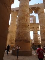 Die große Hypostylhalle in Karnak