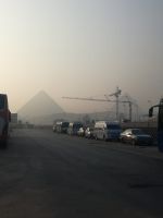 Blick vom Hotel in Kairo