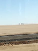 Fata Morgana in der nubischen Wüste