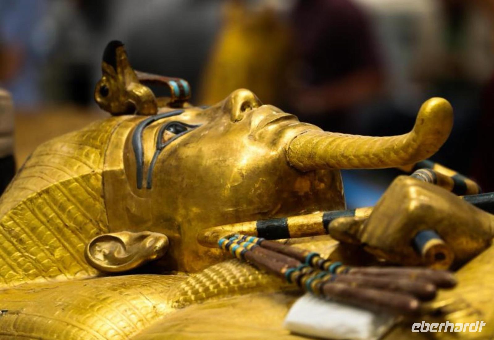 Tutanchamun-Sammlung im Ägyptischen Museum im Zentrum von Kairo