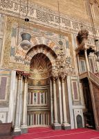 Gebetsnische in der Sultan Hassan Moschee in Kairo