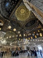 In der Alabastermoschee in Kairo