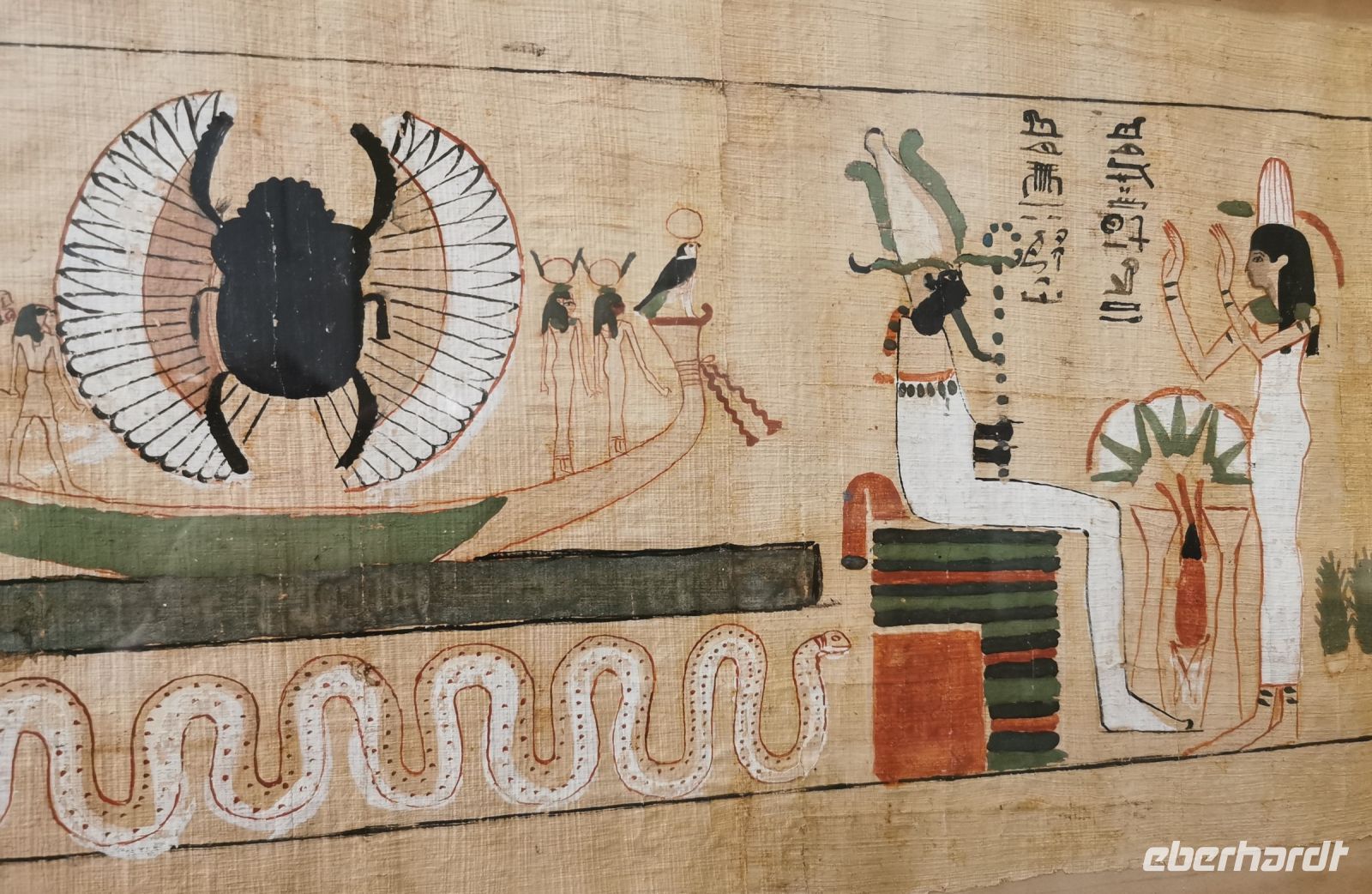 Papyrus im Ägyptischen Museum