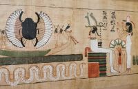 Papyrus im Ägyptischen Museum