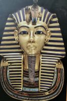 Totenmaske Tutanchamuns im Ägyptischen Museum in Kairo