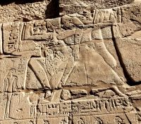 Wandrelief im Karnaktempel 