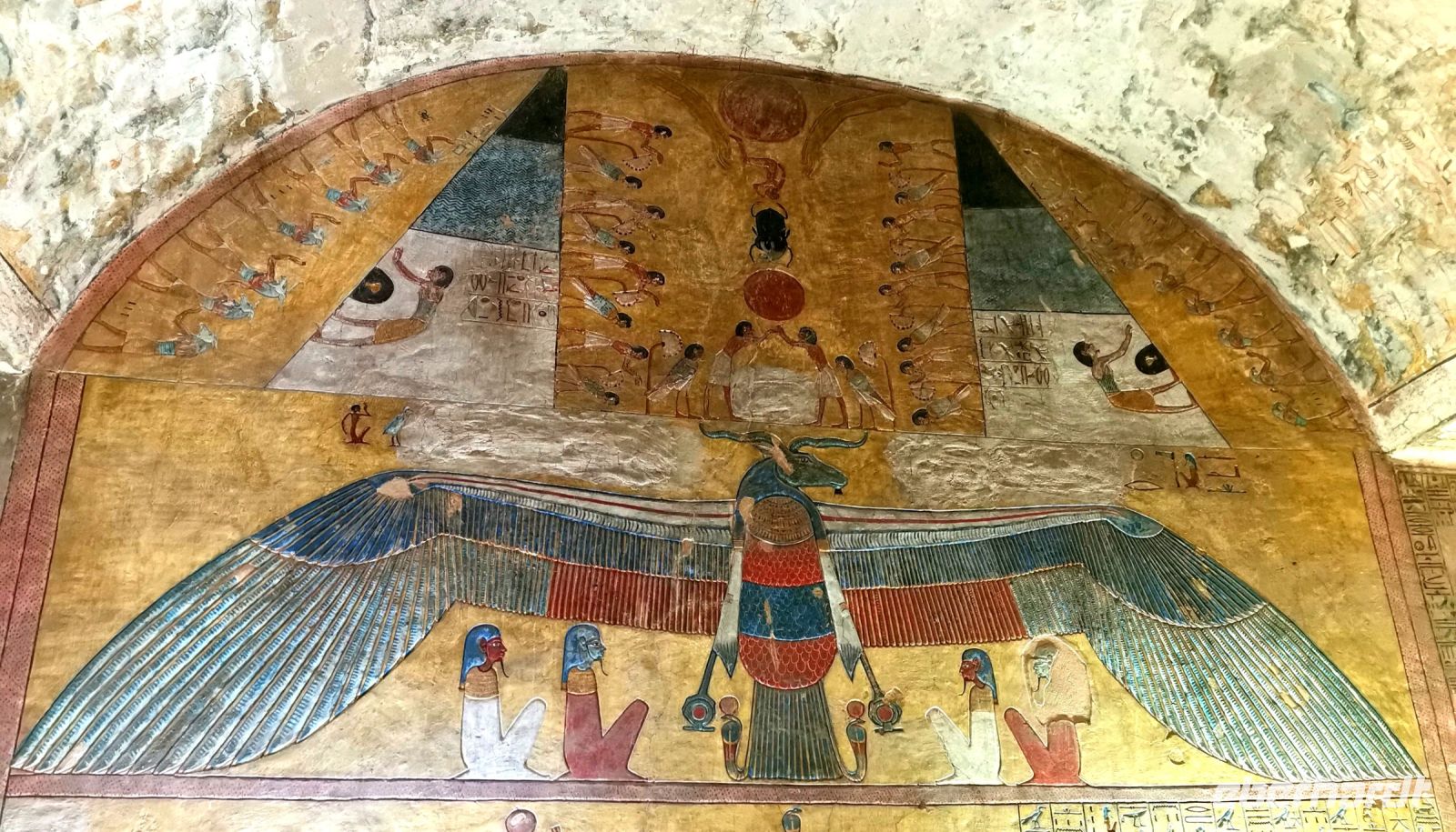 Grab Ramses III. im Tal der Könige