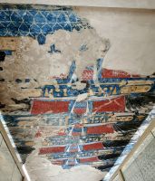 Eine Deckenmalerei im Grab im Tal der Könige