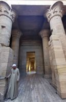 Eingang zum Philae Tempel