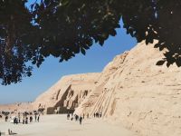 Blick auf Abu Simbel