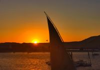 Assuan Sonnenuntergang