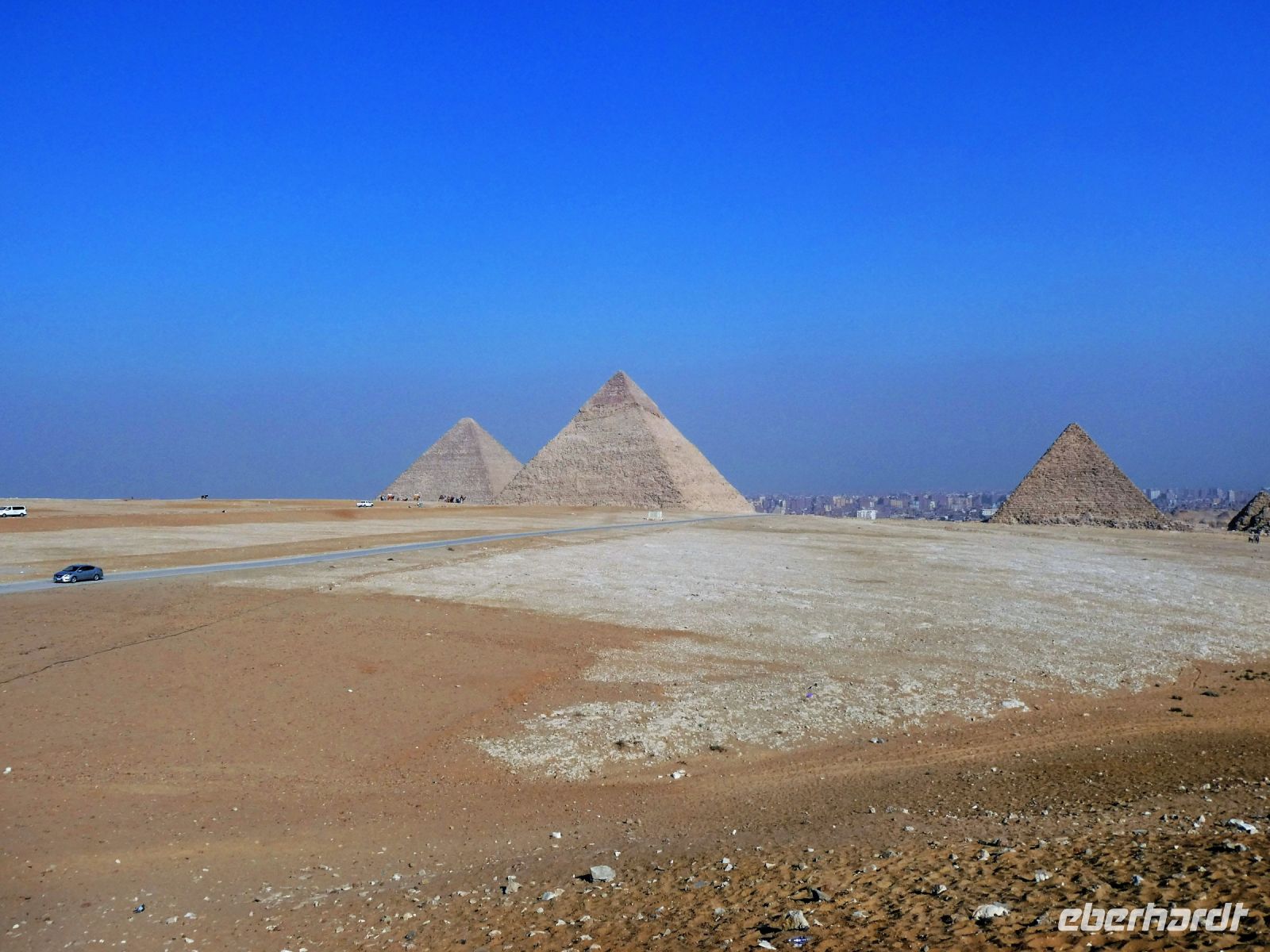Blick auf die Pyramiden