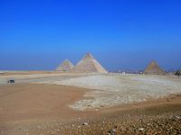 Blick auf die Pyramiden