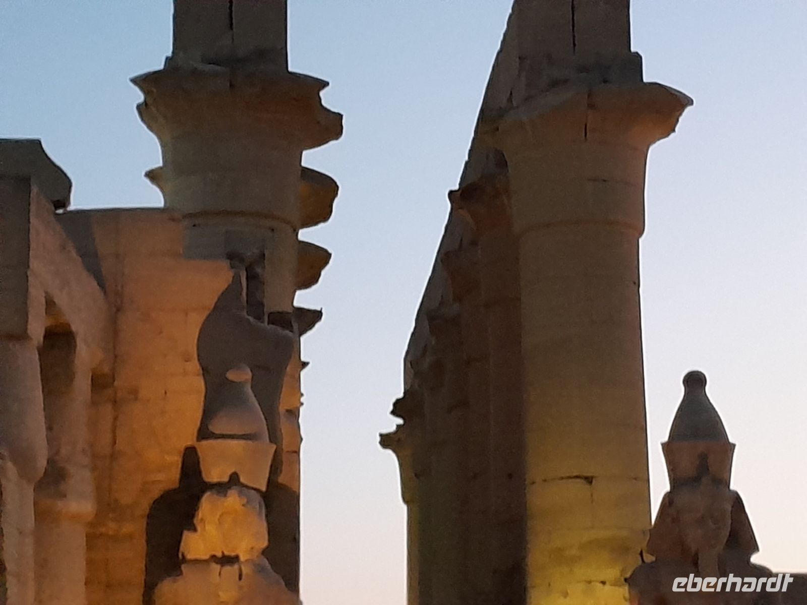 Abendstimmung im Tempel