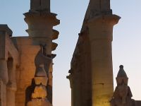 Abendstimmung im Tempel