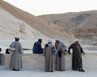 morgens im Tal der Könige