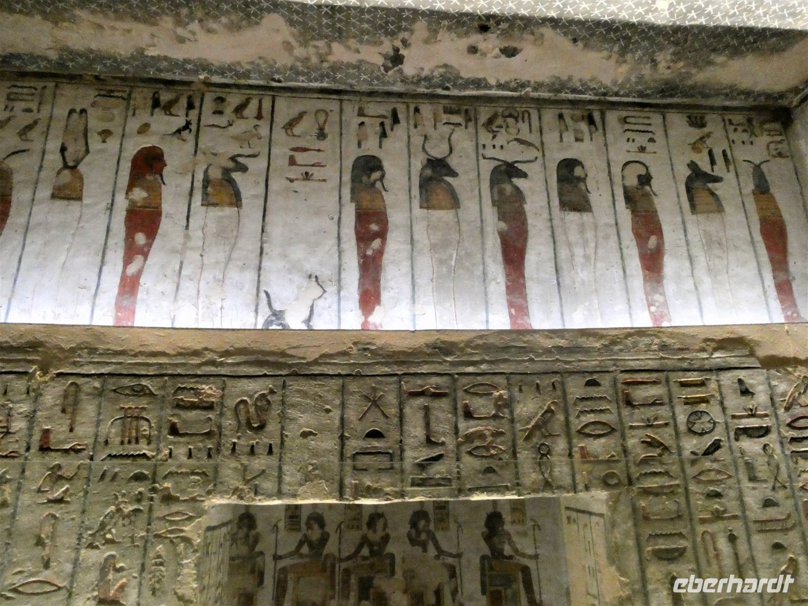 Bildnis im Grab Ramses III.