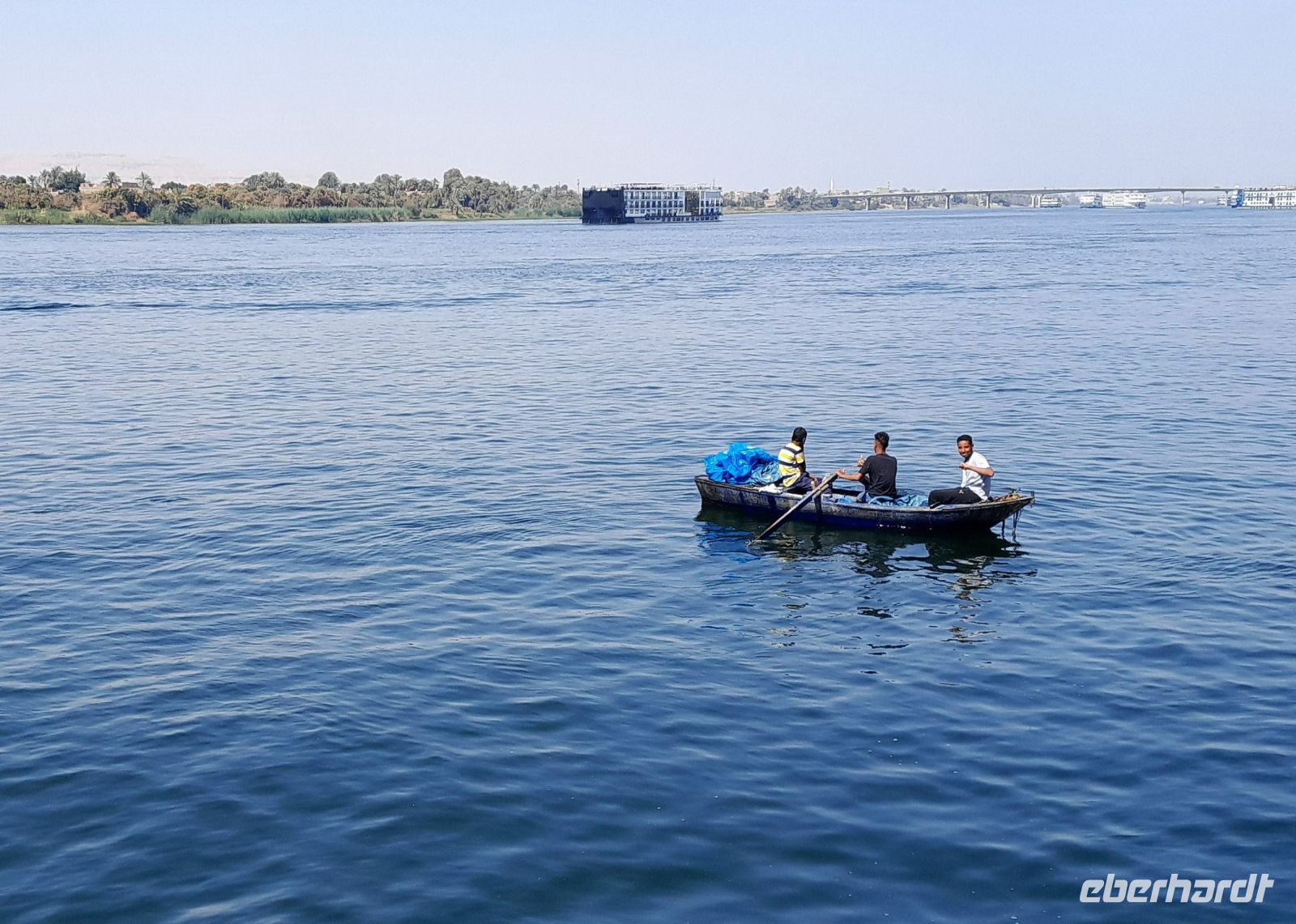 Fischerboote im Nil