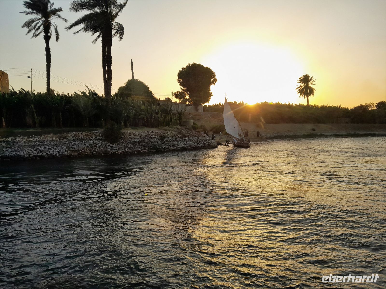 der Tag geht zu ende