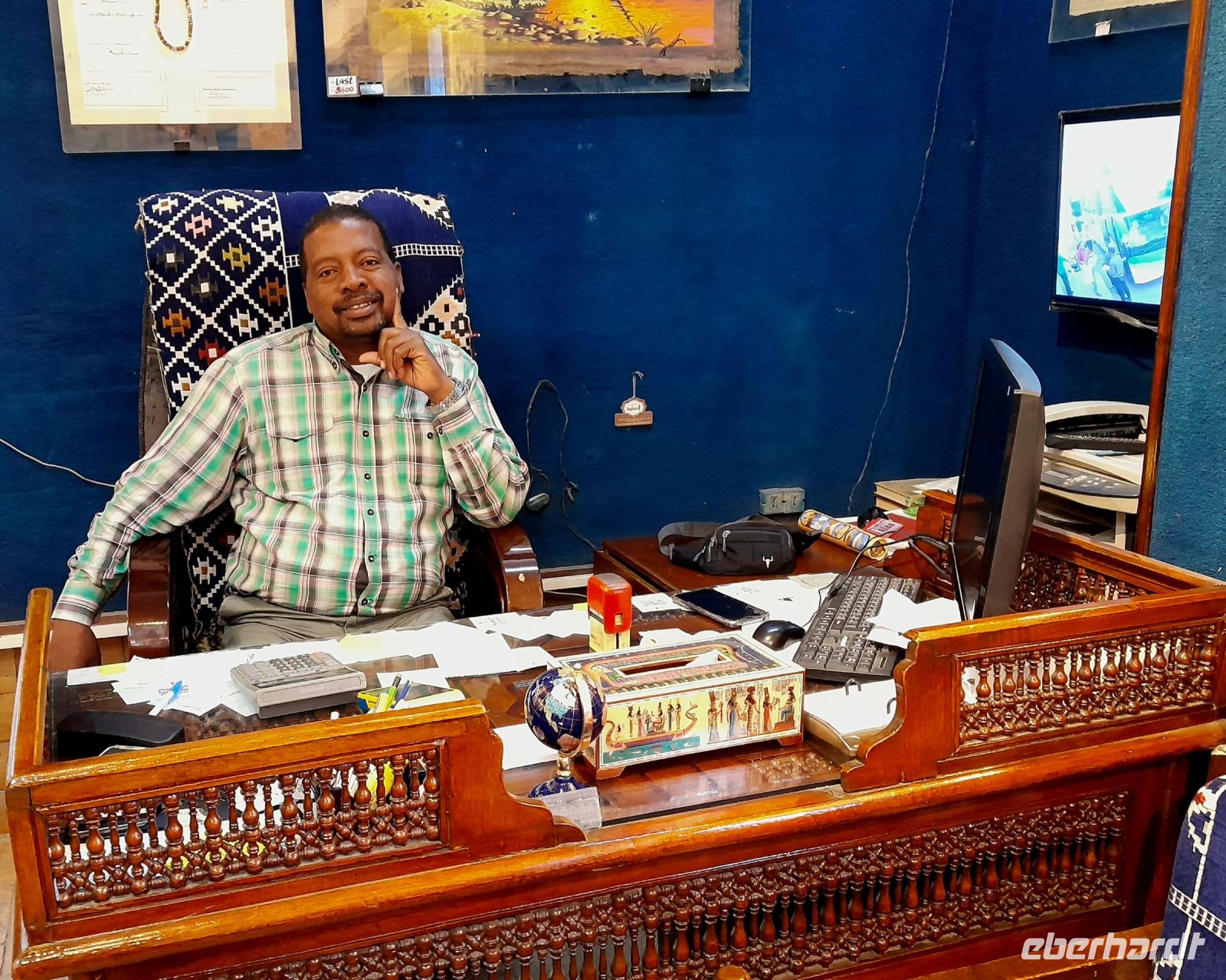 ägyptischer Geschäftsmann