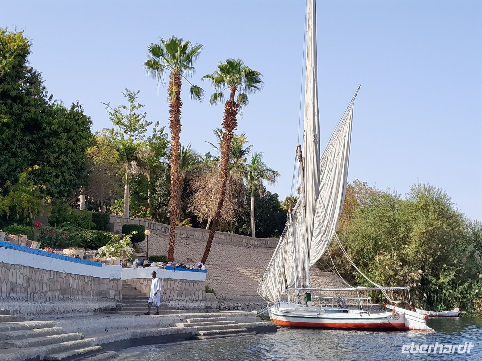 Ankunft Kitchener Insel