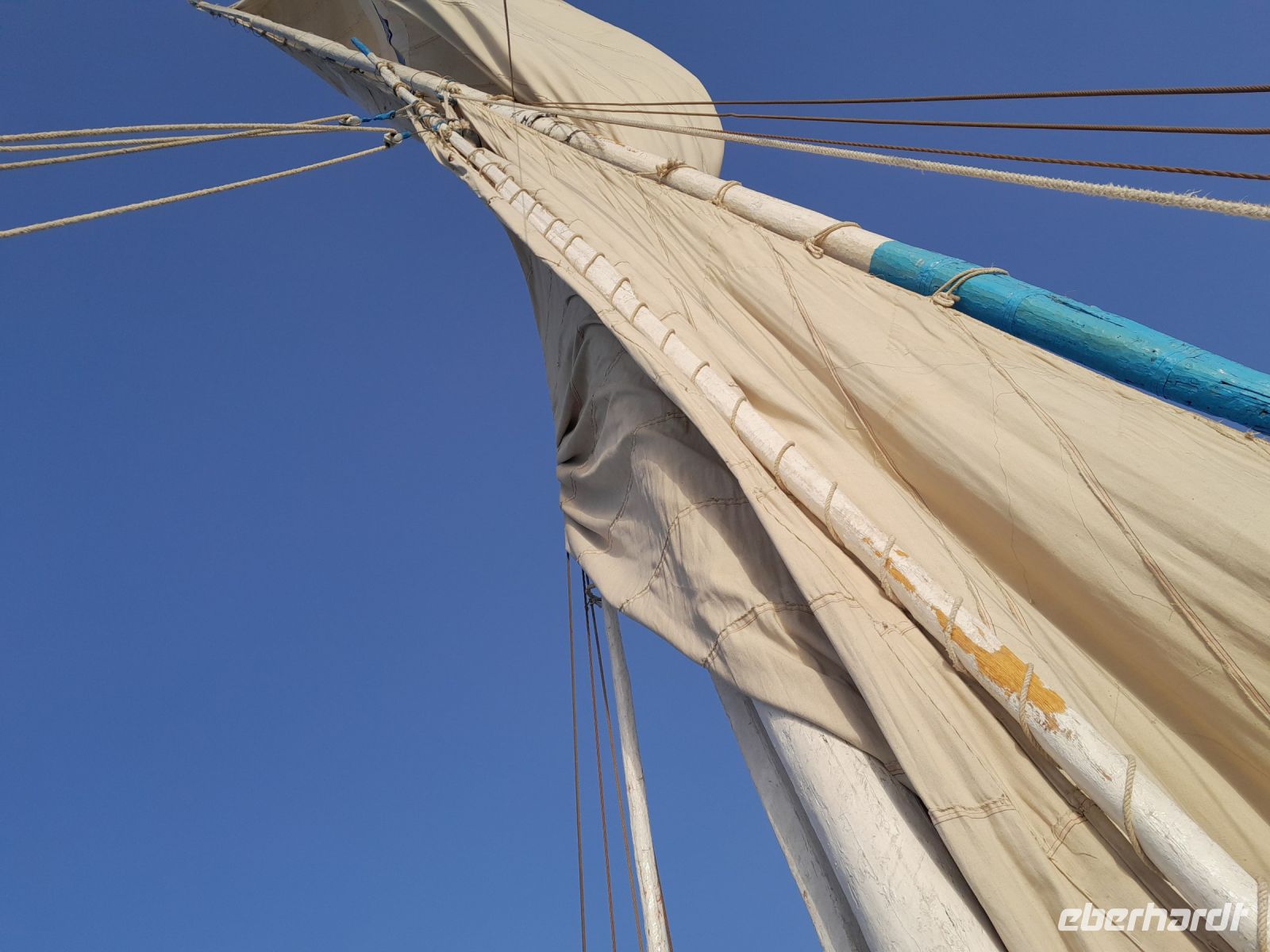 ein letzter Blick nach oben