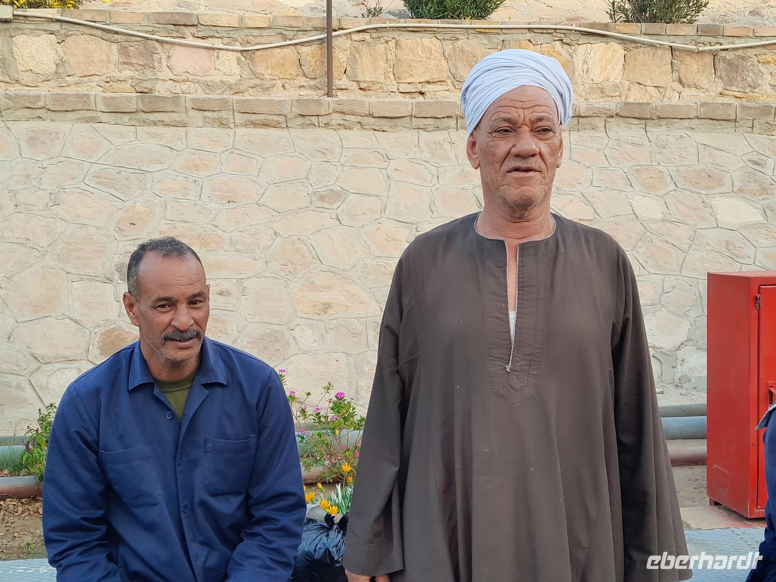 der Rais und Mitarbeiter