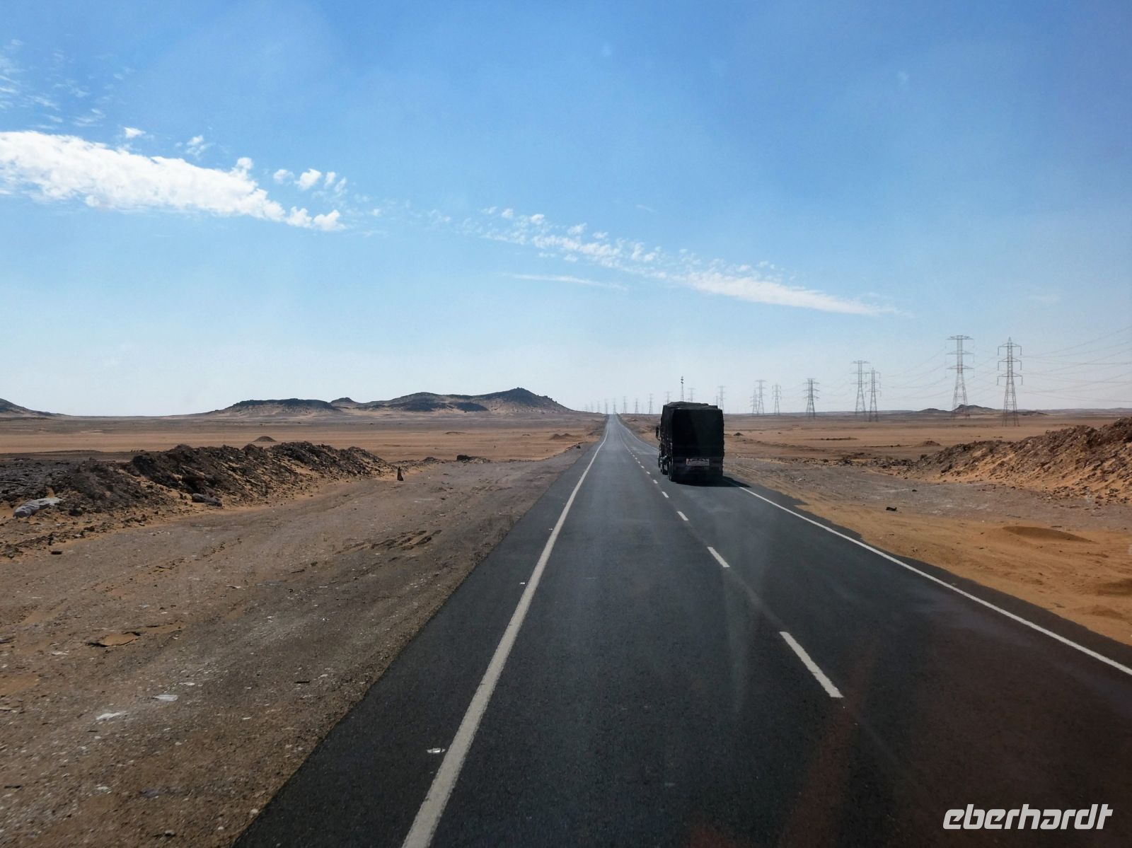 Strasse nach Abu Simbel