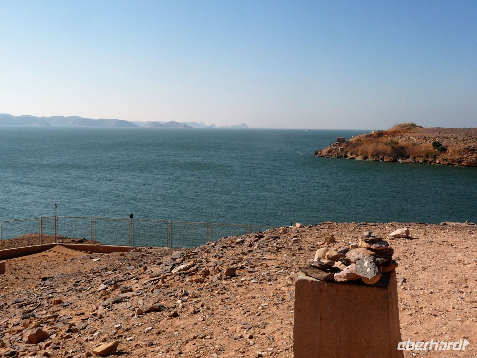 Blick über den Nasser Stausee