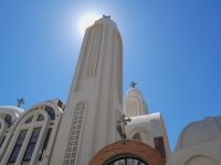 vor der koptischen Kiche