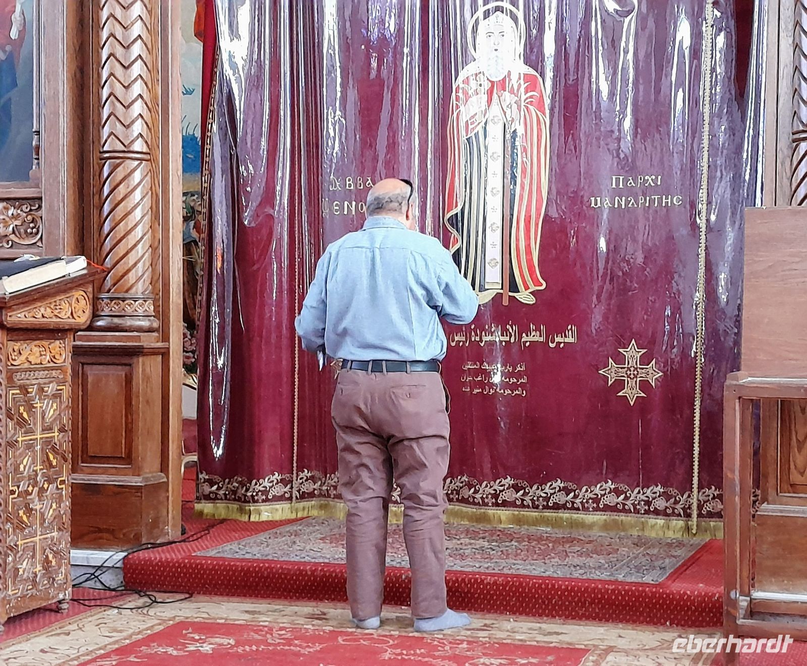 Gläubiger beim Gebet