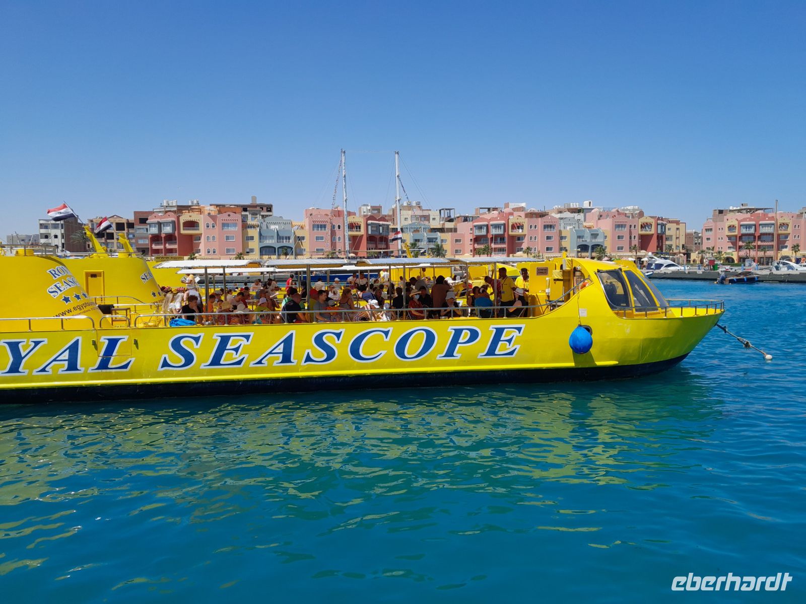Fahrt mit dem Glasbodenboot