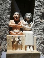 Dwarf Seneb und seine Familie, 6. Dynastie, Ägyptisches Museum
