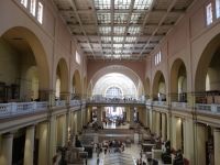 Das imposante Gebäude des Ägyptischen Museum