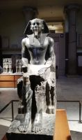 Statue aus der Zeit der alten Reiches, Ägyptisches Museum